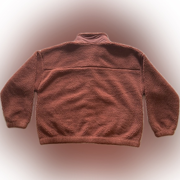Old Navy Active Rust Sherpa Jacket - Picture 2 of 3